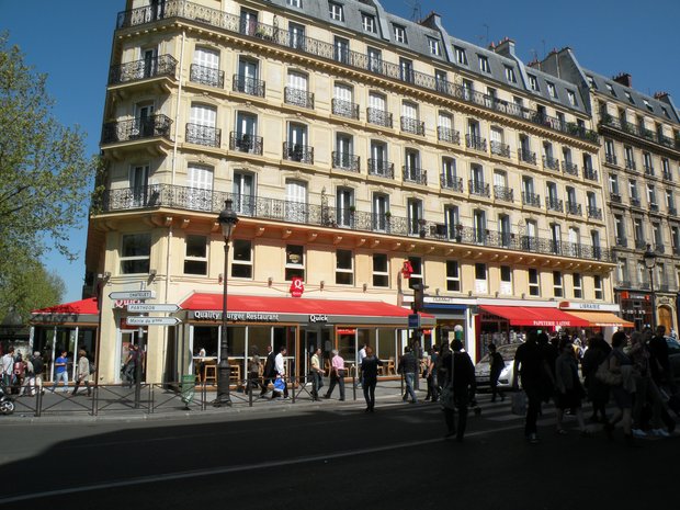  quick, Quality Burger restaurant, rue Soufflot
